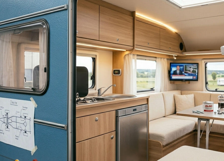 7-caravan-accessoires-opbergkasten-verlichting-ventilatoren-gordijnen